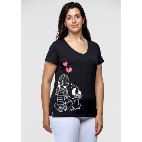 Camiseta dibujo NOOS NOOS