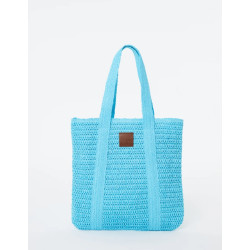 Bolso rafia azul PAZ TORRAS