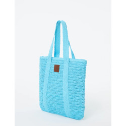 Bolso rafia azul PAZ TORRAS