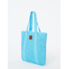 Bolso rafia azul PAZ TORRAS