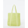 Bolso rafia verde PAZ TORRAS
