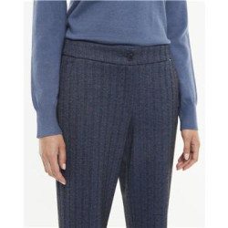 Pantalón espiga azul PAZ TORRAS