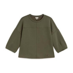 Sudadera kaki PAZ TORRAS