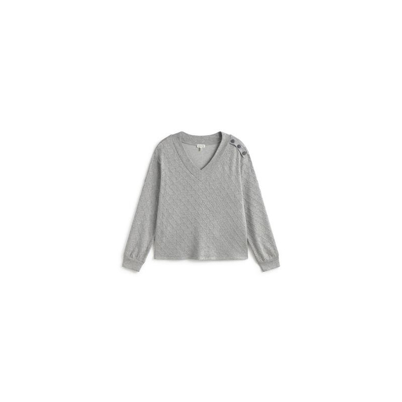 Camiseta gris PAZ TORRAS