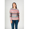 Camiseta rayas multicolor NICTÉ