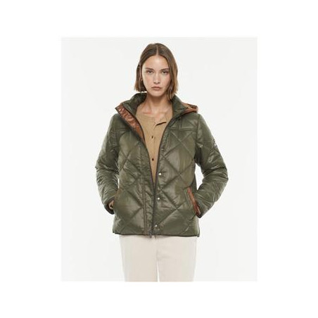 Parka acolchada kaki PAZ TORRAS