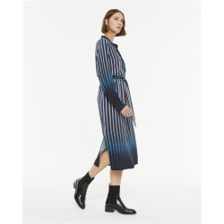 Vestido camisero rayas PAZ TORRAS