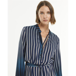 Vestido camisero rayas PAZ TORRAS