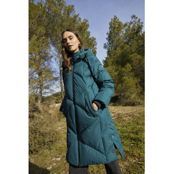 Parka larga verde PAZ TORRAS