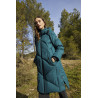 Parka larga verde PAZ TORRAS