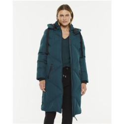 Parka larga verde PAZ TORRAS