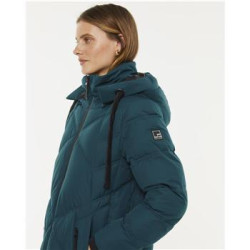 Parka larga verde PAZ TORRAS