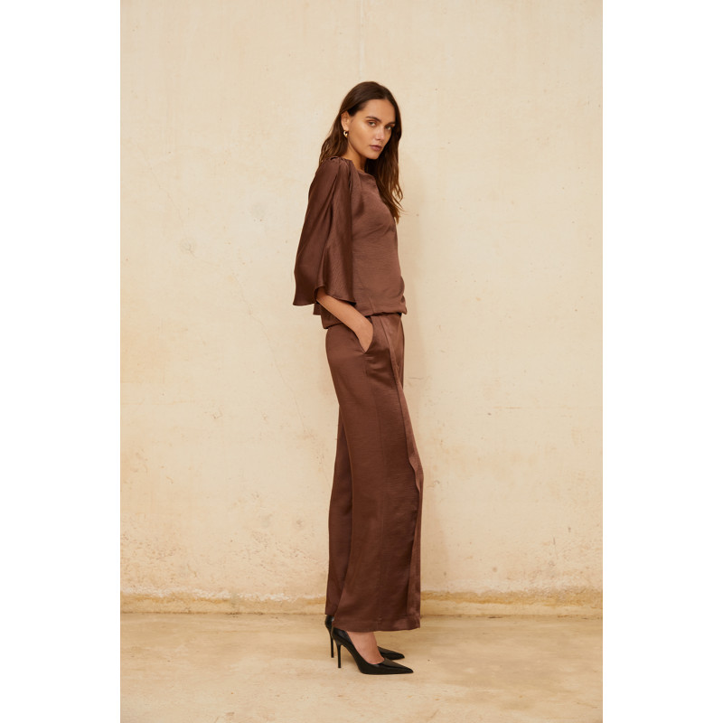 Blusa satinada PAZ TORRAS