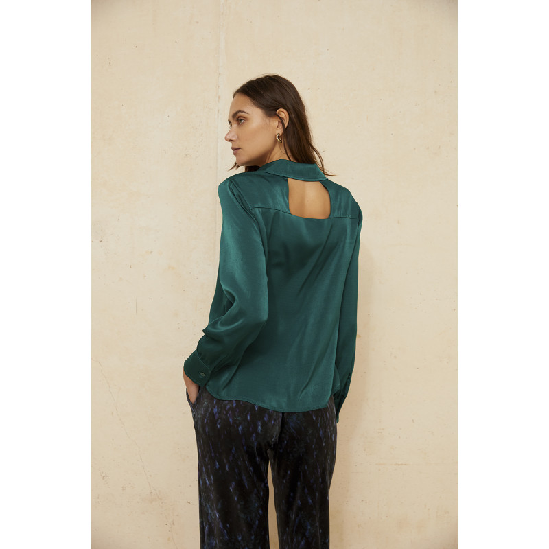 Camisa satén PAZ TORRAS