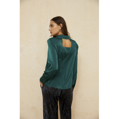 Camisa satén PAZ TORRAS