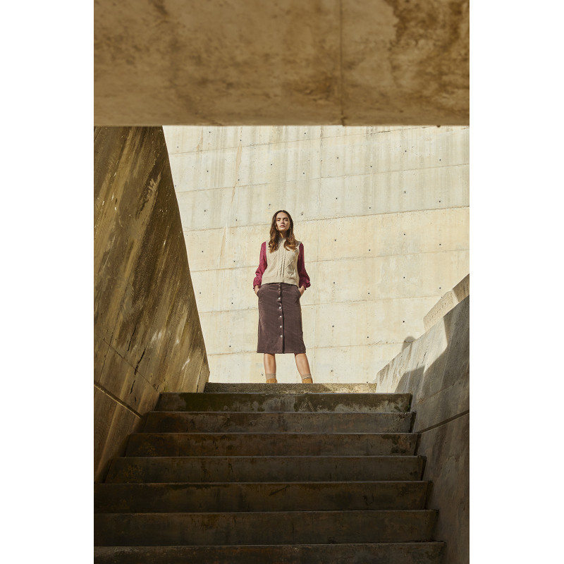 Chaleco punto PAZ TORRAS