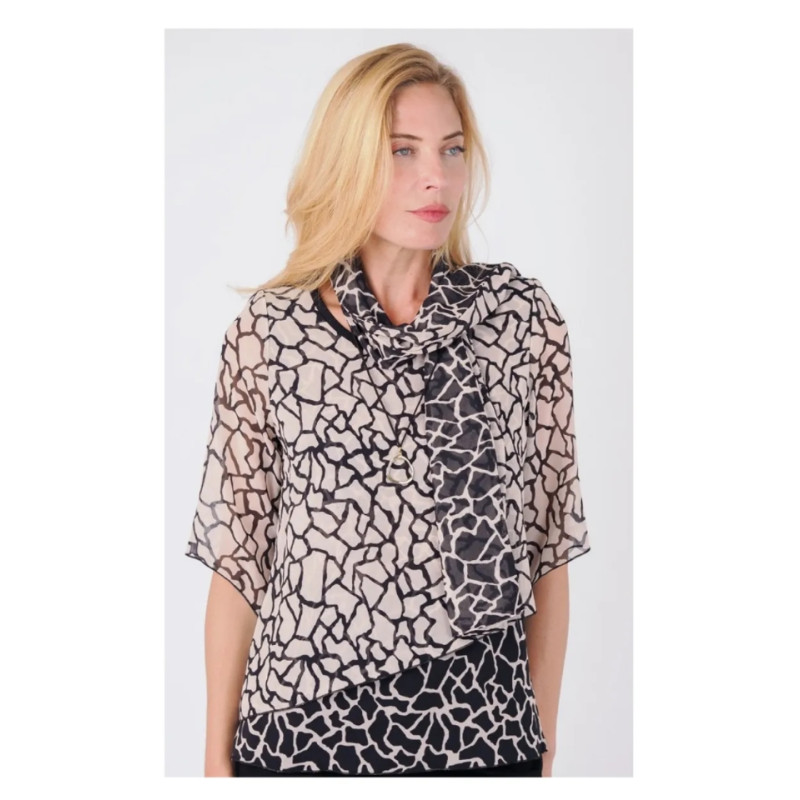 Blusa estampada TANNATE