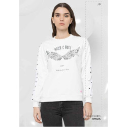 Sudadera blanca ME&ME